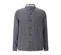 Barbour - Stillwater Linen Blend Overshirt - Shirts - Hombre - Azul - XL -