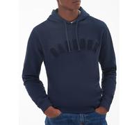 Barbour Sudadera de hombre con capucha y estampado de la marca en el pecho. Azul marino XL