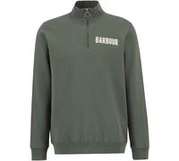 Barbour - Sudaderas - Cotes Half Zip Sweatshirt Thyme - Talla M - Verde Verde M