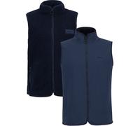 Barbour - Sudaderas - Reversible Fleece Gilet Navy - Talla M - Azul marino Azul marino M
