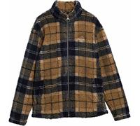 Barbour - Sudaderas - Tartan Fleece Zip Through Sweatshirt Birchwood Dress Tartan - Talla L - Gris Gris L
