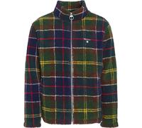 Barbour Tartan fleece zip through M Verde
