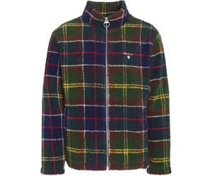 Barbour - Sudaderas - Tartan Fleece Zip Through Sweatshirt Classic Tartan - Talla XL - Verde Verde XL