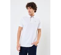 Barbour Men's Tartan Pique Polo Shirt - White - L - White