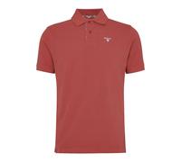 Barbour - Tartan Pique Polo Shirt Red Spice - Tops - Hombre - Rojo - S -