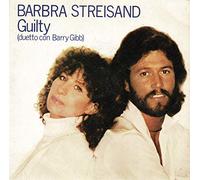 Barbra Streisand & Barry Gibb - Barbra Streisand And Barry Gibb Guilty UK 45 7" sgl +Picture Sleeve +Life Story