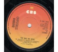 BARBRA STREISAND - CBS1915 7"-45 giri" The Way We Were VINYL