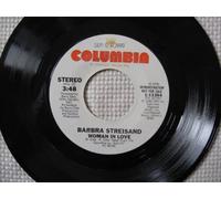 BARBRA STREISAND - woman in love / run wild 45 rpm single