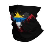 Barbuda La Bandera del Águila del Pueblo De Barbuda Unisex Calentador De Cuello Térmica Tubular Pañuelo Suave Snood para Aire Libre Moto Esquí Ciclismo