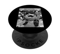 Barbudo Dragón Lagarto Último Día De Escuela Verano Meme Selfie PopSockets PopGrip Adhesivo