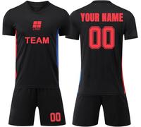 Barca Camisetas de Fútbol Personalizadas para Hombres y Mujeres Camiseta de Fútbol de Casa/Visitante con Nombre y Número Ropa Futbol Niño Infantil/Adulto Replica Oficial con Licencia Oficial