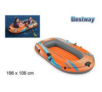 Bestway Balsa hinchable Kondor Elite 2000 196 x 106 cm Naranja