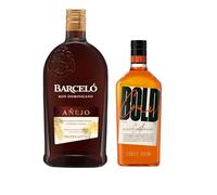 BARCEBOLD - Pack Ron Barceló Añejo 1.75L + Bold Crew Blended Scotch Whisky 0.7L