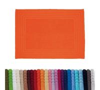 Barceló Hogar 05010010105 Alfombra de rizo americano, modelo Diamante, naranja, 50 x 70 cm