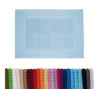 Barceló Hogar 05010010110 Alfombra de rizo americano, modelo Diamante, celeste, 50 x 70 cm