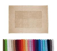 Barceló Hogar 05010010115 Alfombra de rizo americano, modelo Diamante, beige, 50 x 70 cm