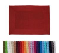 Barceló Hogar 05010010120 Alfombra de rizo americano, modelo Diamante, granate, 50 x 70 cm