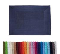 Barceló Hogar 05010010125 Alfombra de rizo americano, modelo Diamante, marino, 50 x 70 cm