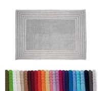 Barceló Hogar 05010010127 Alfombra de rizo americano, modelo Diamante, perla, 50 x 70 cm