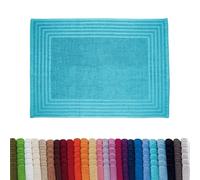 Barceló Hogar 05010010128 Alfombra de rizo americano, modelo Diamante, turquesa, 50 x 70 cm