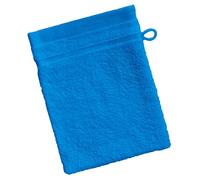 Barceló Hogar 05090020012 Manopla para baño, rizo americano, algodón 100%, azulón, 15 x 20 cm