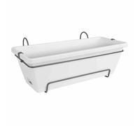 Barcelona All-In-1 Blanco 50cm Macetas Jardín Nuevas