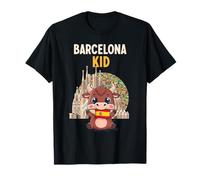 Barcelona España Kid Cute Bull Souvenir Travel Camiseta