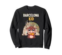Barcelona España Kid Cute Bull Souvenir Travel Sudadera