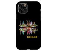 Barcelona España PopArt Urban City Wanderlust Print Carcasa para iPhone 11 Pro