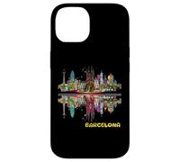 Barcelona España PopArt Urban City Wanderlust Print Carcasa para iPhone 14