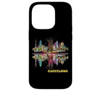 Barcelona España PopArt Urban City Wanderlust Print Carcasa para iPhone 14 Pro