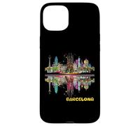 Barcelona España PopArt Urban City Wanderlust Print Carcasa para iPhone 15 Plus