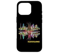 Barcelona España PopArt Urban City Wanderlust Print Carcasa para iPhone 16 Pro