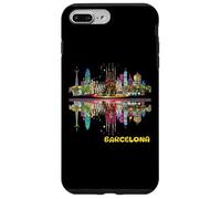 Barcelona España PopArt Urban City Wanderlust Print Carcasa para iPhone 7 Plus/8 Plus