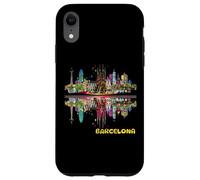 Barcelona España PopArt Urban City Wanderlust Print Carcasa para iPhone XR