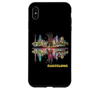 Barcelona España PopArt Urban City Wanderlust Print Carcasa para iPhone XS Max