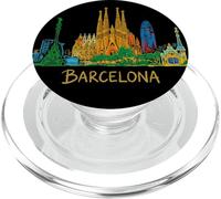 Barcelona España Viaje Souvenir Ciudad Histórica Monumento Regalo PopSockets PopGrip para MagSafe