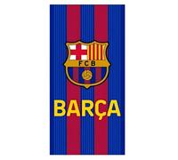 Barcelona FC Toallas de Playa, Microfibra, Diseño Lamine Yamal, Pedri y Escudo. 70 x 140 cm (Escudo 02)