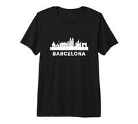 Barcelona Graphic Tees - Novelty T-Shirts & Cool Designs Camiseta Premium