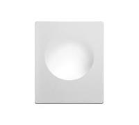 BARCELONA LED - Aplique de Pared Empotrable Escayola Ø15 cm MUR Trimless - Integración Invisible en Pladur. Compatible GU10. Lavable y Pintable. Iluminación Decorativa para Salón, Pasillo