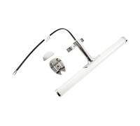 BARCELONA LED Aplique LED para Espejo de Baño 30 cm 5W IP44. Lámpara de Baño Cromo Minimalista. Difusor Opal, 3 Formas de Fijación, Luz Blanco Neutro 4000K, Aplique Pared Interior para Espejos de Baño