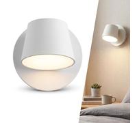 BARCELONA LED Aplique Parede KOP LED Branco Ajustável 2700K