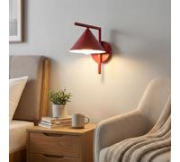 BARCELONA LED Aplique Parede Lussy E27 Vermelho Design Moderno