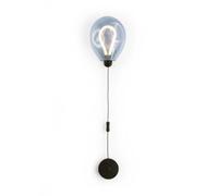 BARCELONA LED Candeeiro De Parede LED Globo Azul Em Vidro 8W 3000K