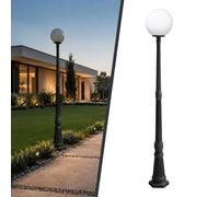 BARCELONA LED Candeeiro Exterior Globo E27 2,10m IP44 Clássico