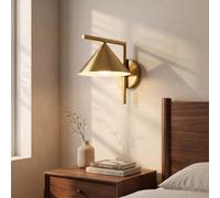 BARCELONA LED Candeeiro Parede LUSSY E27 Dourado Design Moderno