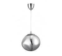 BARCELONA LED Candeeiro Suspenso De Cristal Cromado Ø28cm E27