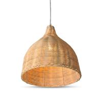 BARCELONA LED Candeeiro Suspenso Saski Em Rattan Natural Ø36cm E27