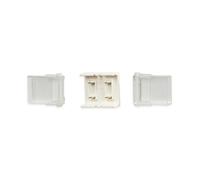 Barcelona LED Conector estanco recto tira LED COB 220V - 2 pines- Tira 12mm - IP67