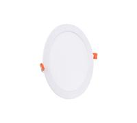 BARCELONA LED Downlight LED Empotrable Circular Slim 20W corte Ø225mm | Plafón led Blanco Fríoultra Delgado con Driver NO Flicker | Iluminación Interior para Techo de Cocina, Pasillo o Dormitorio